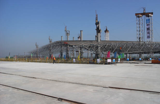 巴音郭楞网架顶升施工方案